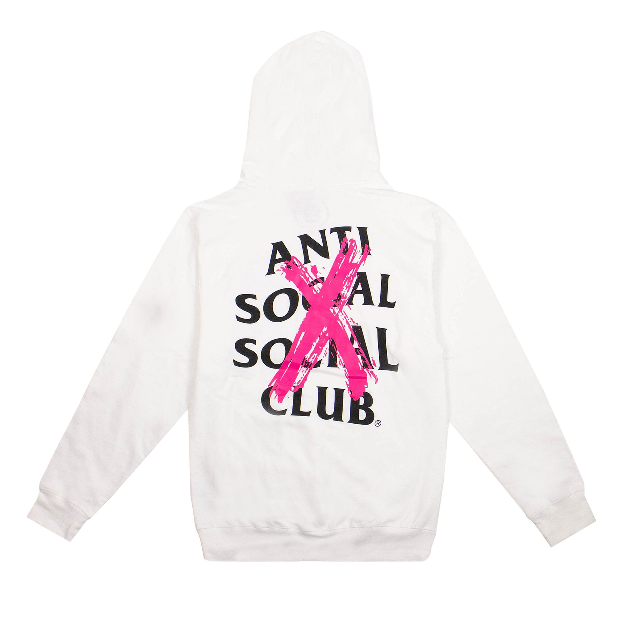 Size xxl Anti Social Social Club Cancelled Sweatshirt White