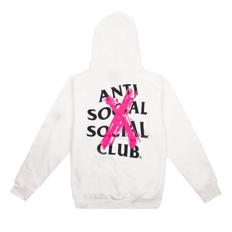 Anti Social Social Club Cancelled Sweatshirt White