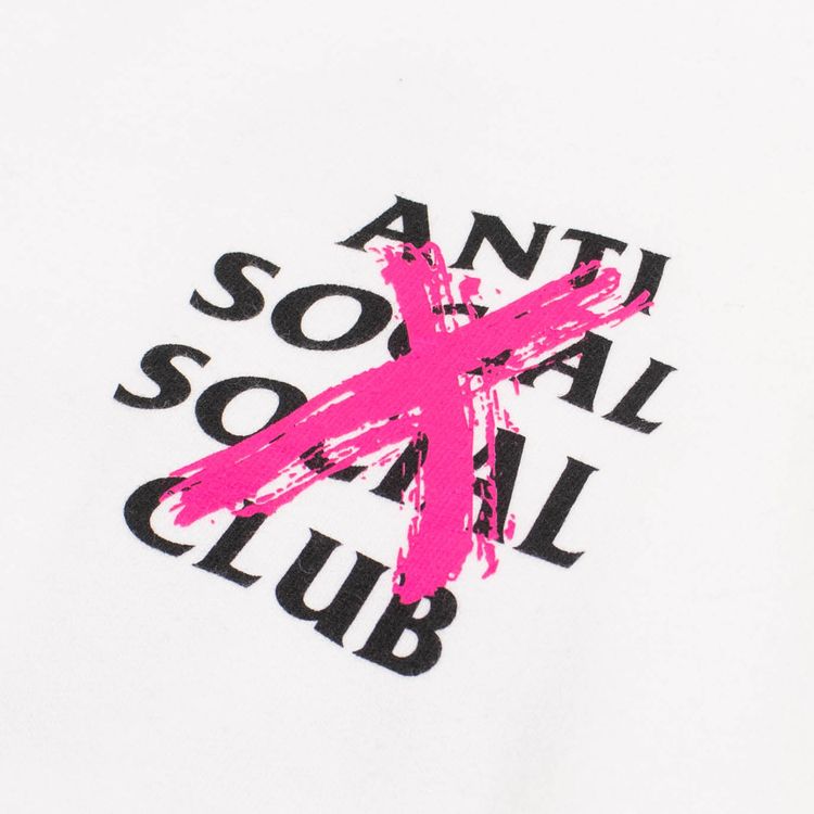Anti Social Social Club Cancelled Sweatshirt White