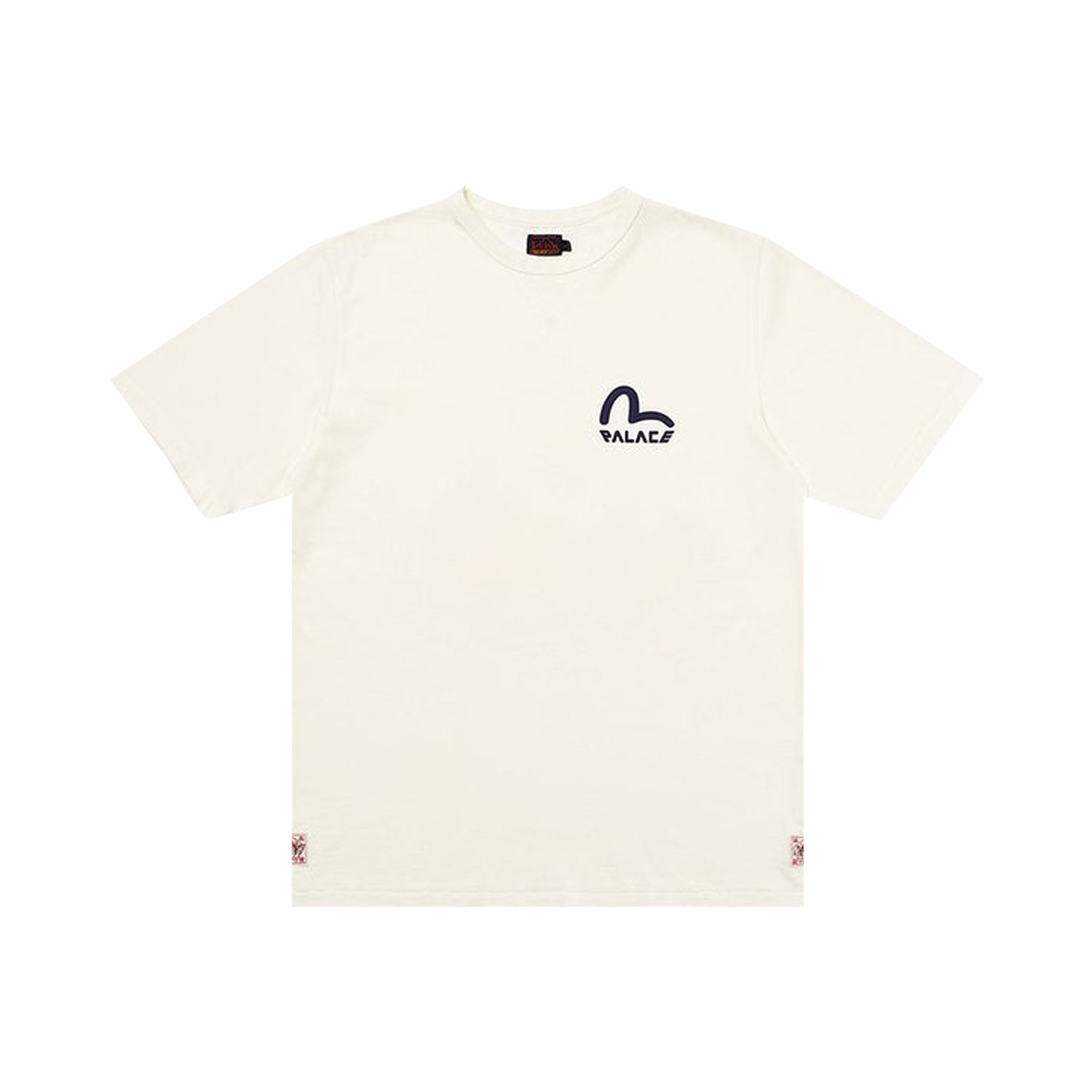 Buy Palace x Evisu T-Shirt 'White' - P17EV010 | GOAT