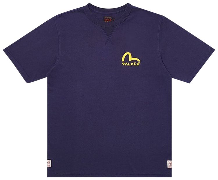 Palace x Evisu T Shirt Navy