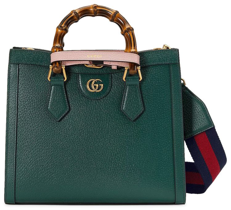 Gucci Diana Small Tote Bag Green