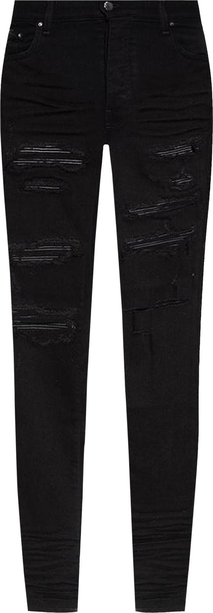 Buy Amiri Leather Thrasher 'Black Od' - PS23MDS008 018 BLAC | GOAT UK