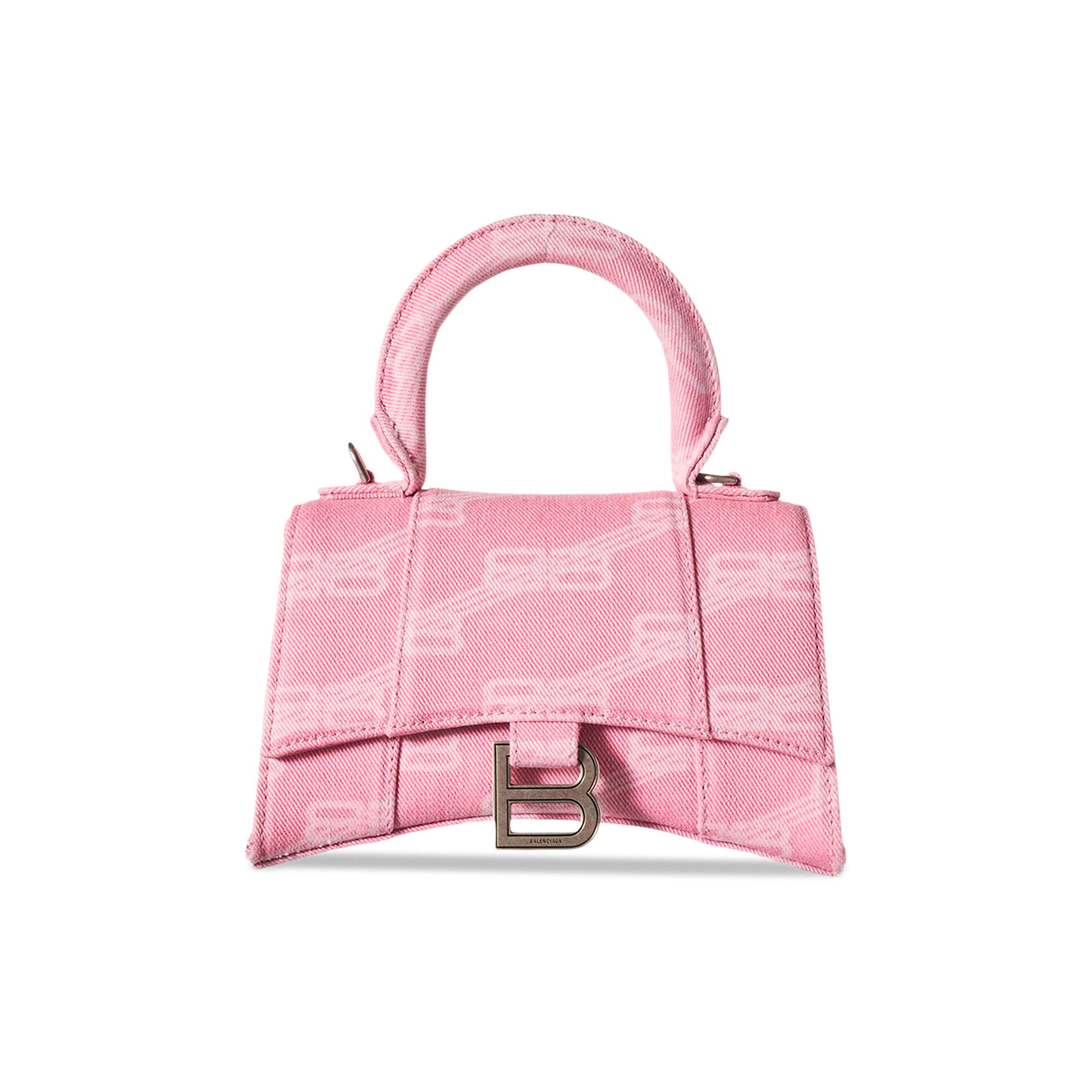 Buy Balenciaga Hourglass XS Top Handle Bag Sweet Pink 592833 210H5 5812 GOAT AU