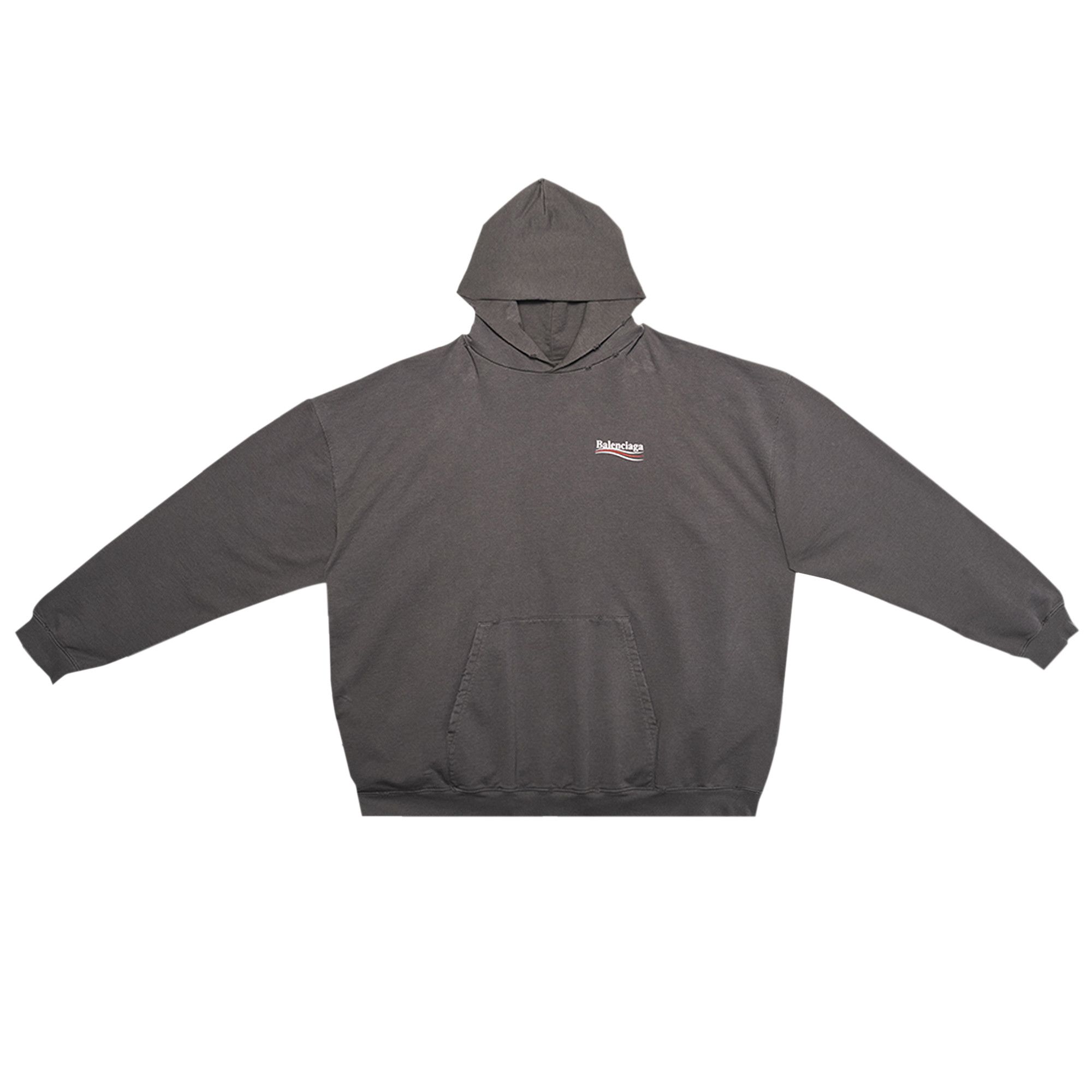 Buy Balenciaga Large Fit Hoodie 'Grey' - 620973 TNVG6 1227 | GOAT