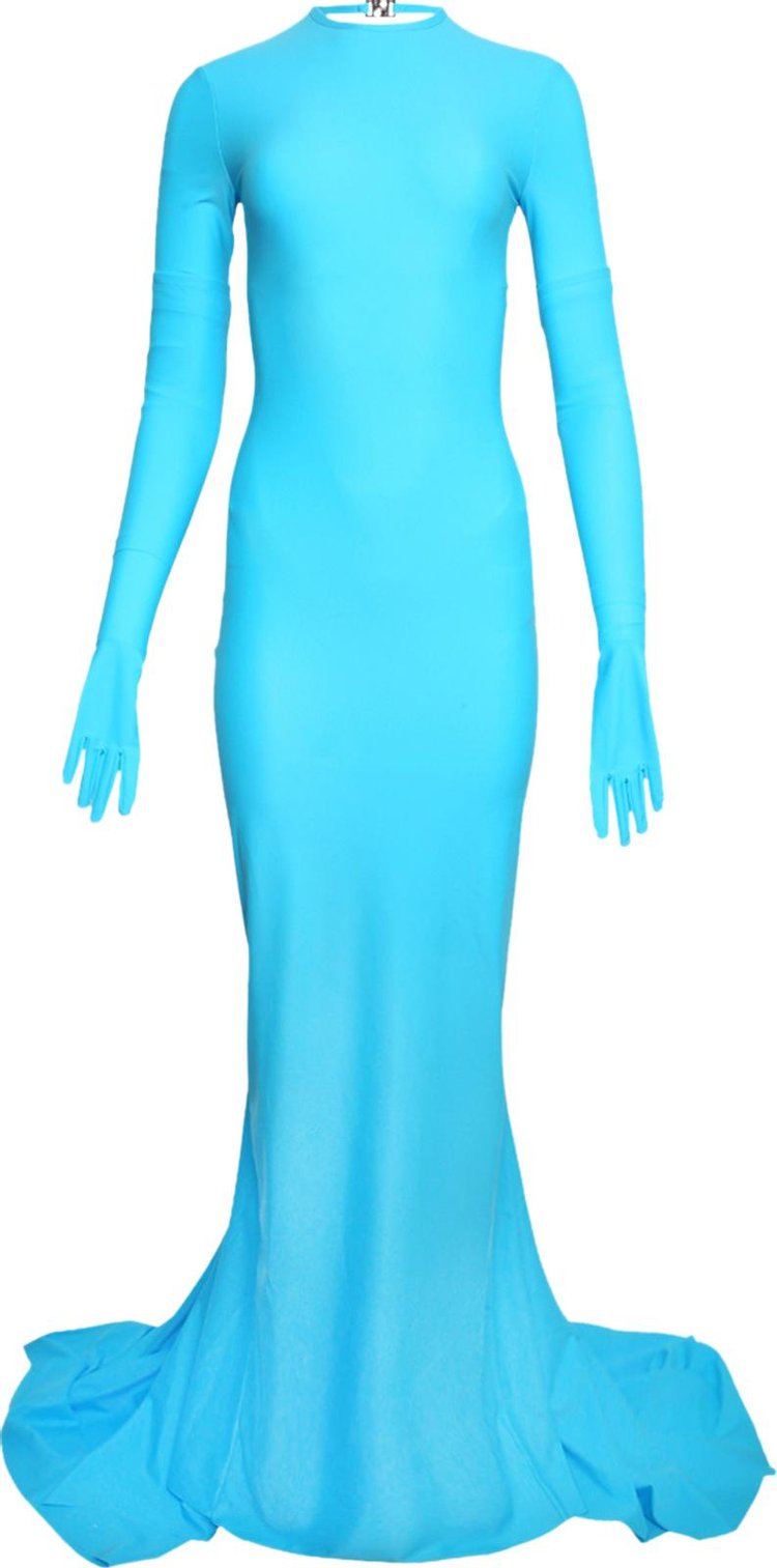 Balenciaga Swimsuit Gown 'Azure'