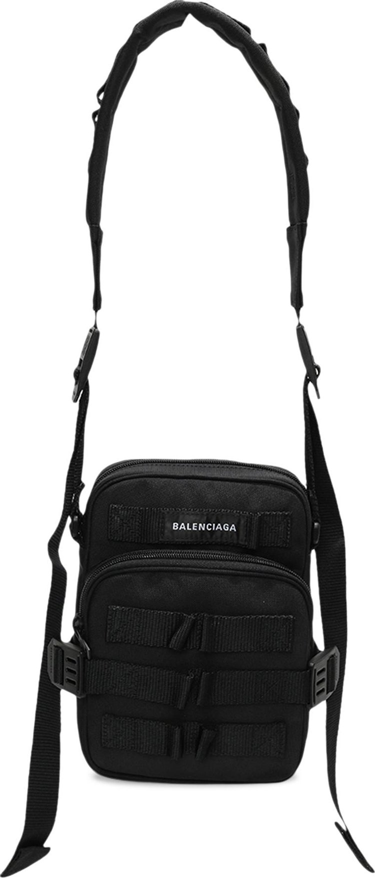 Buy Balenciaga Army Crossbody Messenger Bag 'Black' - 715852 2BKPI 1000 ...