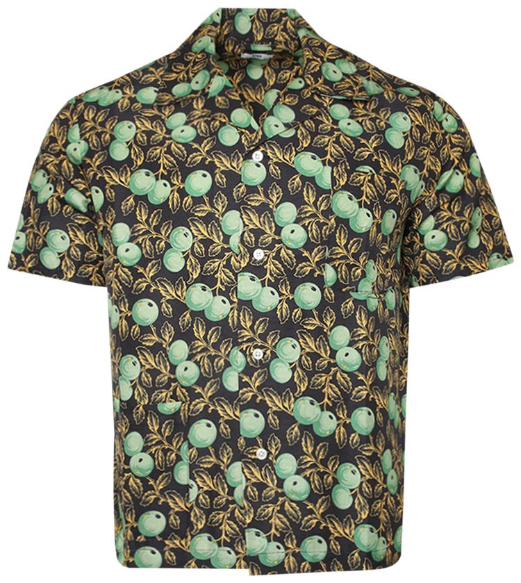 Bode Gooseberry Short Sleeve Shirt Multicolor