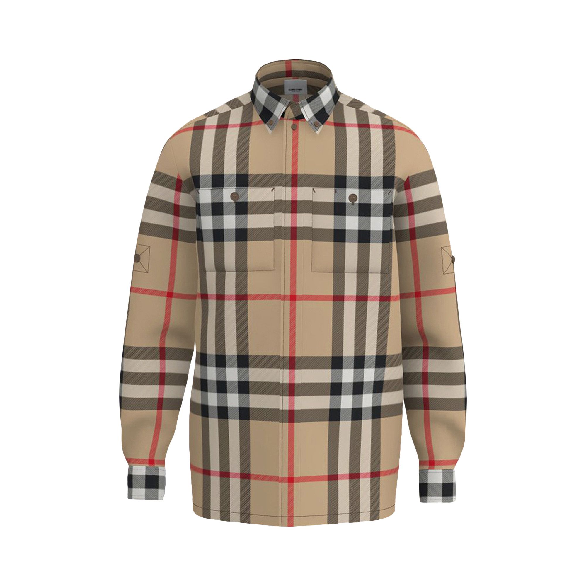 Buy Burberry House Check Shirt Archive Beige 8058584 GOAT