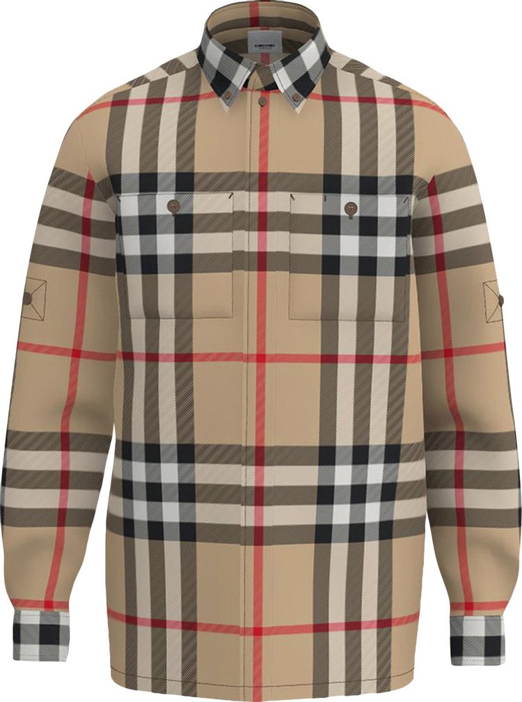 Burberry House Check Shirt 'Archive Beige'