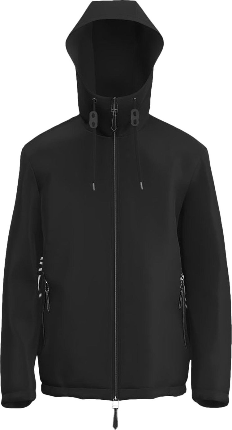 Burberry EKD Print Hooded Jacket 'Black'