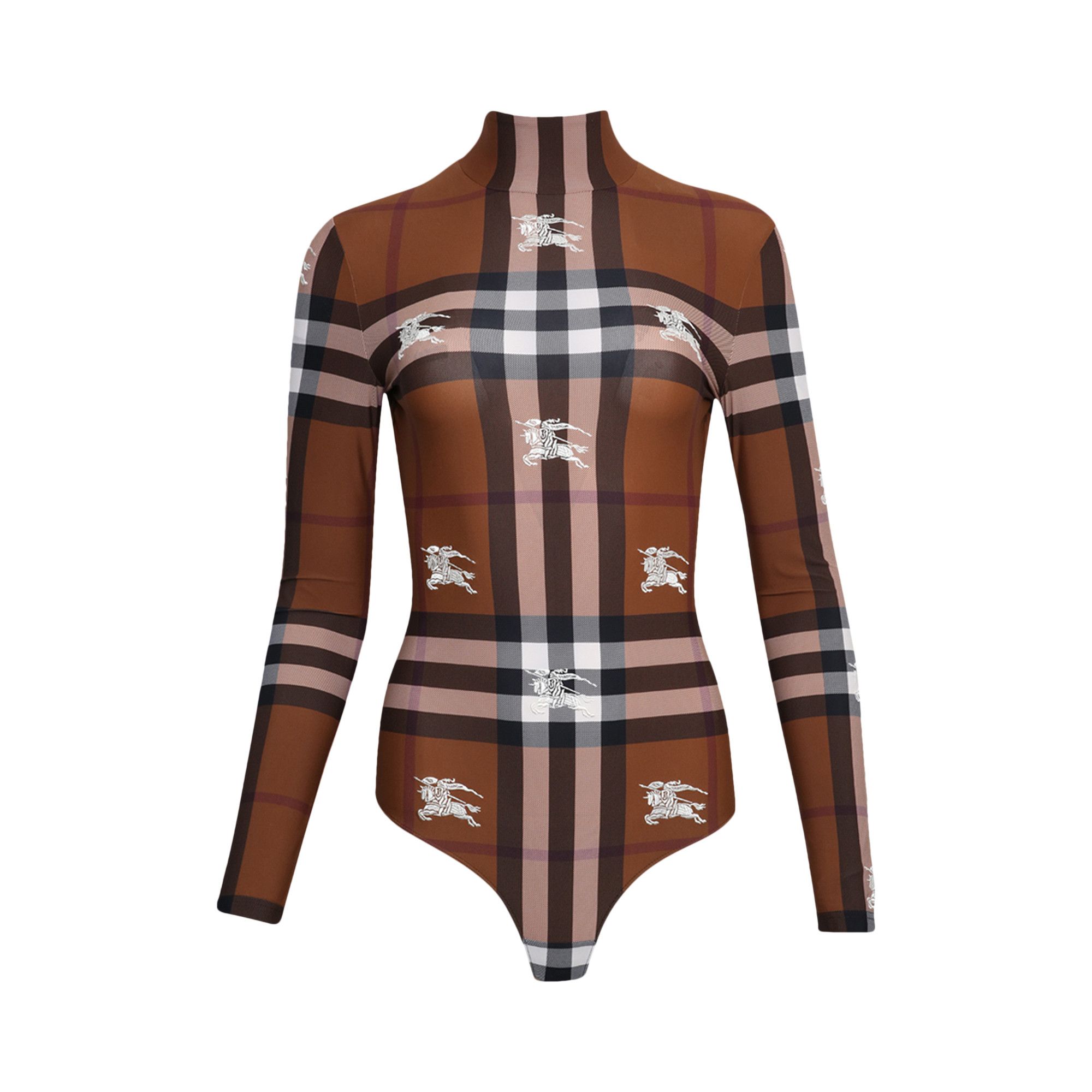 Burberry Bodysuit Dark Birch Brown