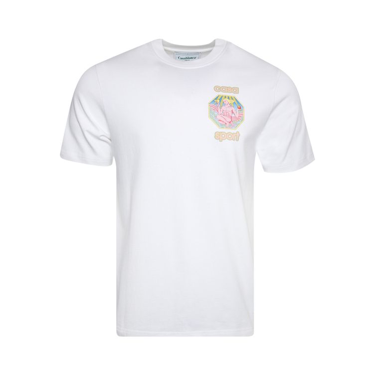 Casablanca Printed T Shirt Casa Sport