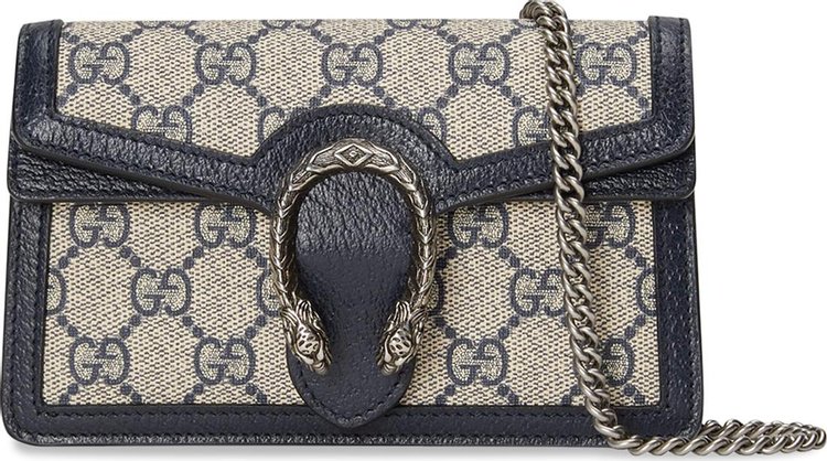 Gucci Dionysus GG Super Mini Bag 'Beige/Blue Supreme'