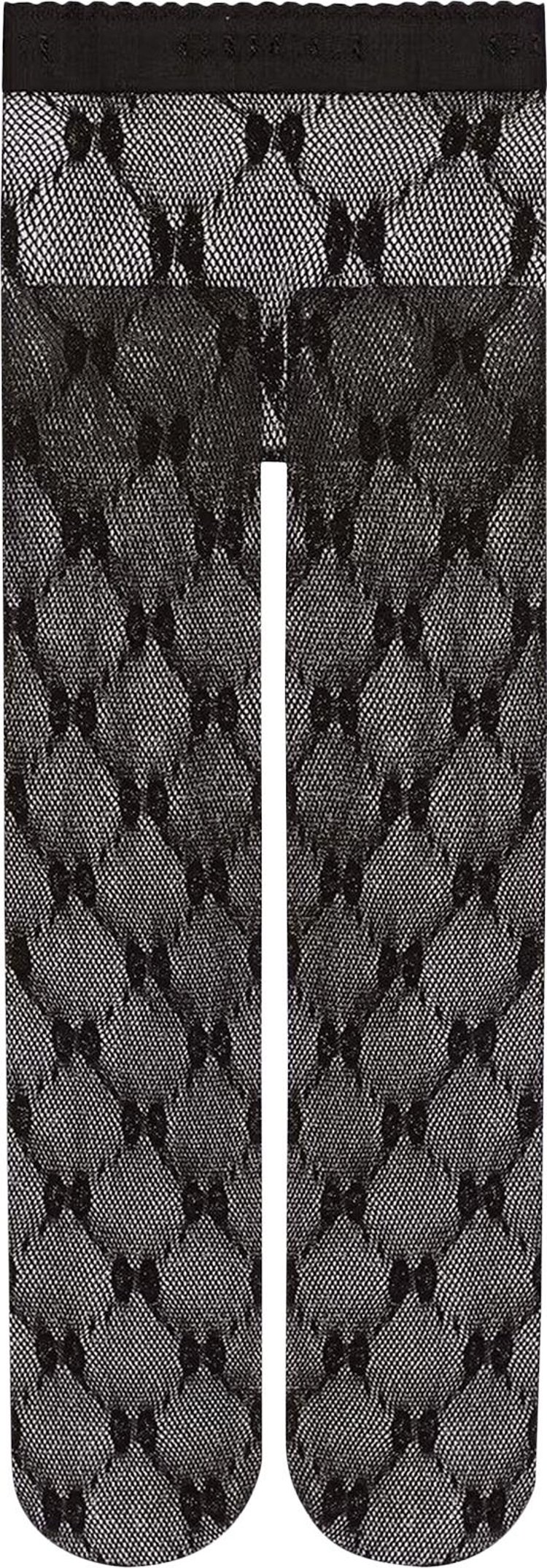 Buy Gucci GG Knit Tights 'Black/Gold' - 691619 3GAHR 1080