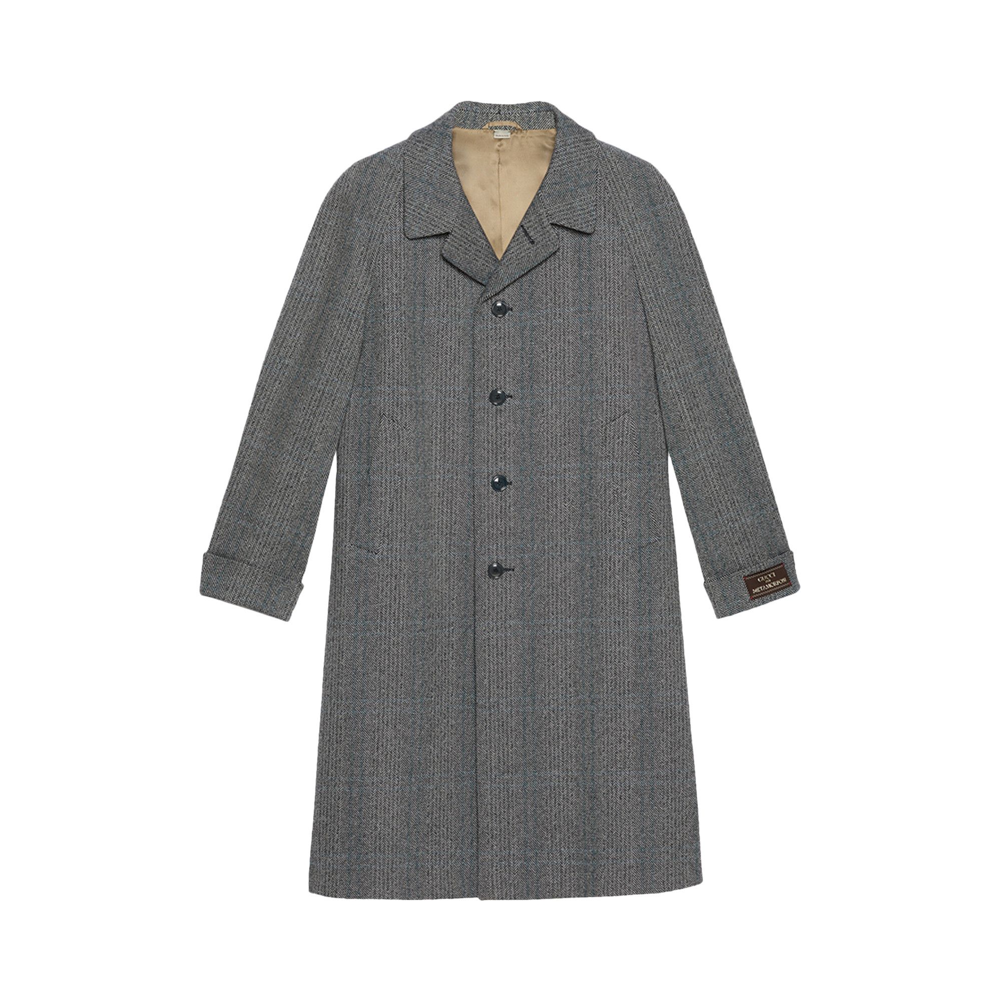 Buy Gucci Houndstooth Coat 'Black/White' - 705289 ZAKJ4 1960 | GOAT