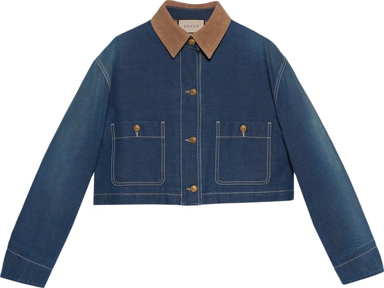 Buy Gucci Denim Jacket 'Blue' - 714291 XDB3F 4447 | GOAT