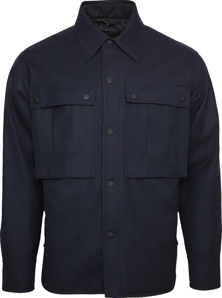 Moncler Grenoble Ornon Shirt Jacket 'Navy'