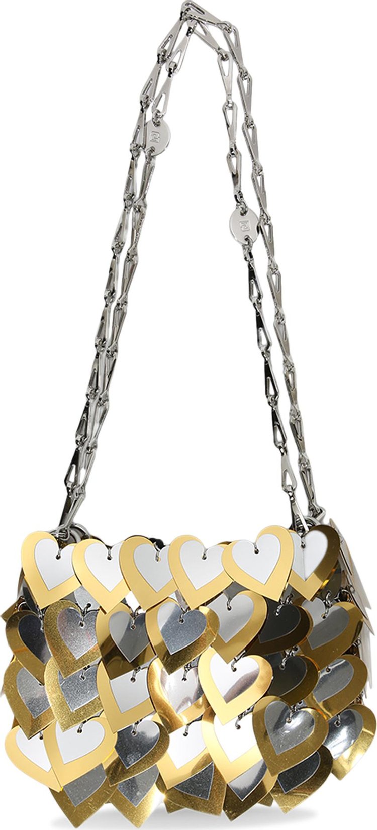 Paco Rabanne Sparkle Nano Bag 'Silver/Gold'
