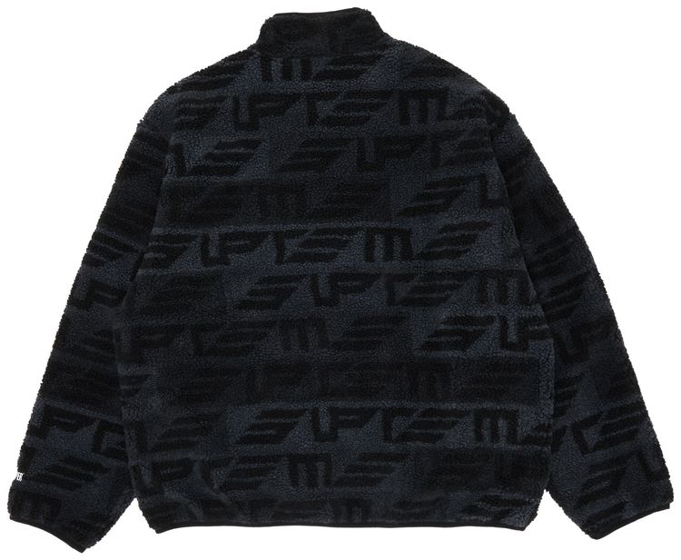 Supreme Geo Reversible WINDSTOPPER Fleece Jacket Black