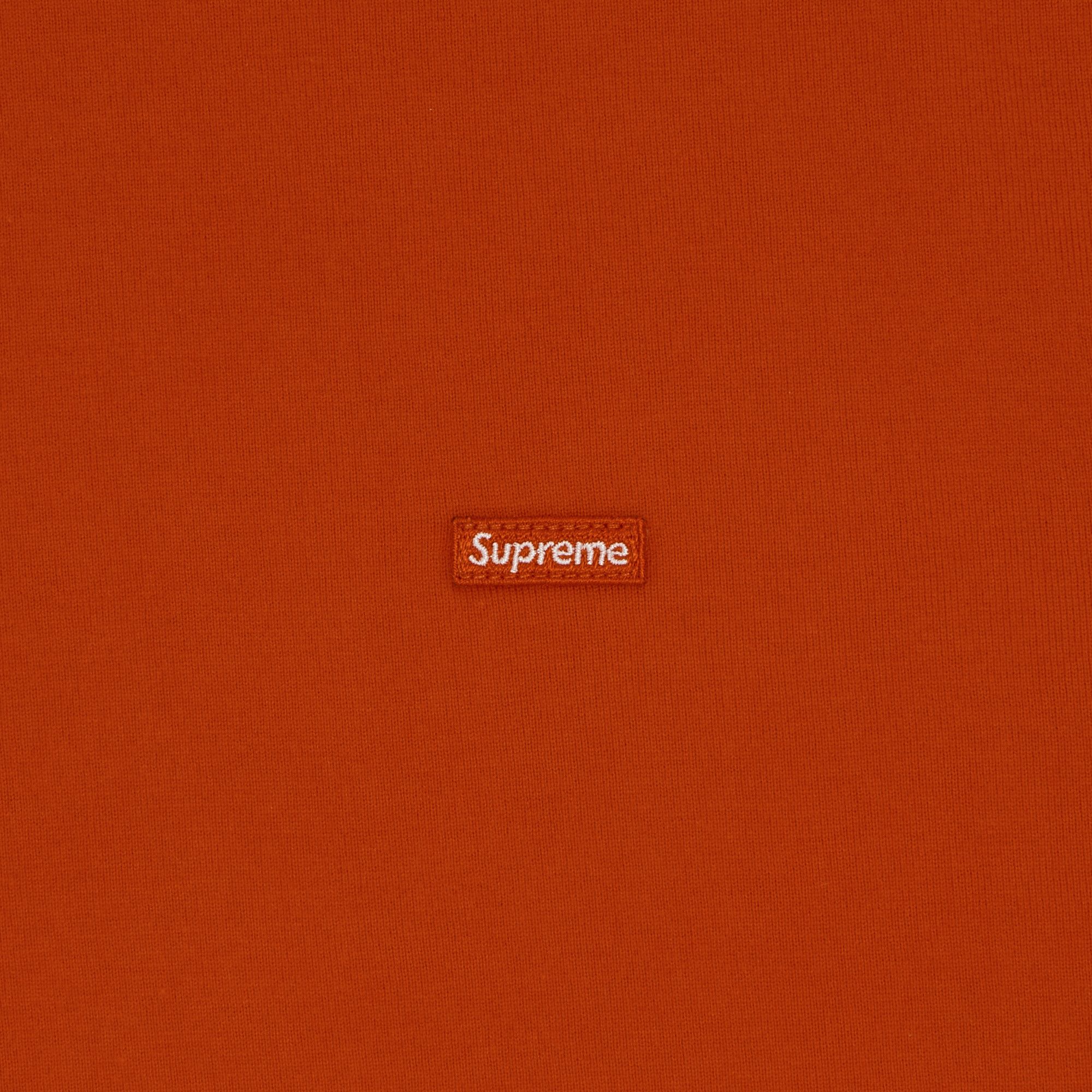 Buy Supreme Small Box Long-Sleeve Tee 'Bright Orange