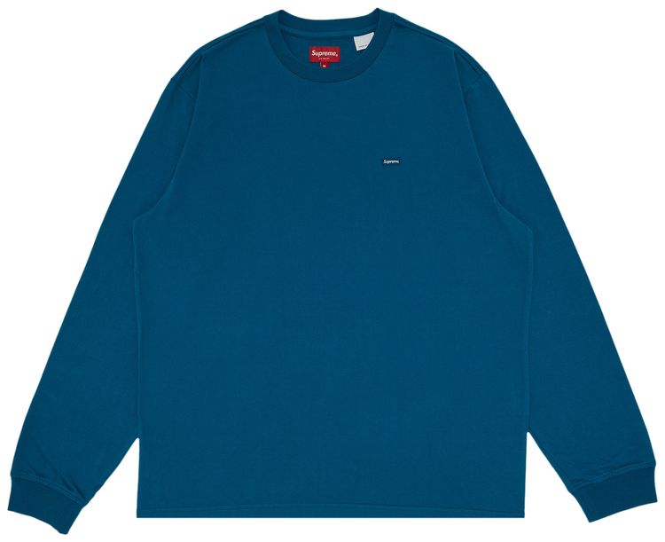 Supreme Small Box Long Sleeve Tee Teal