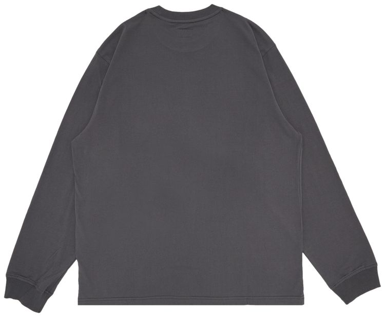 Supreme Small Box Long Sleeve Tee Charcoal