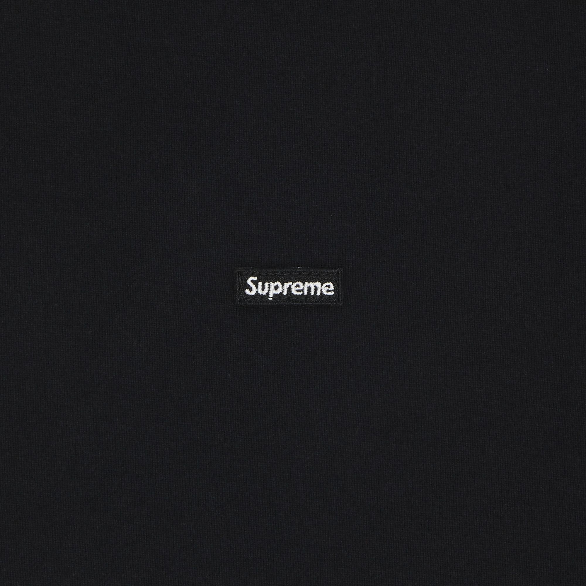 Buy Supreme Small Box Long-Sleeve Tee 'Black' - FW22KN13
