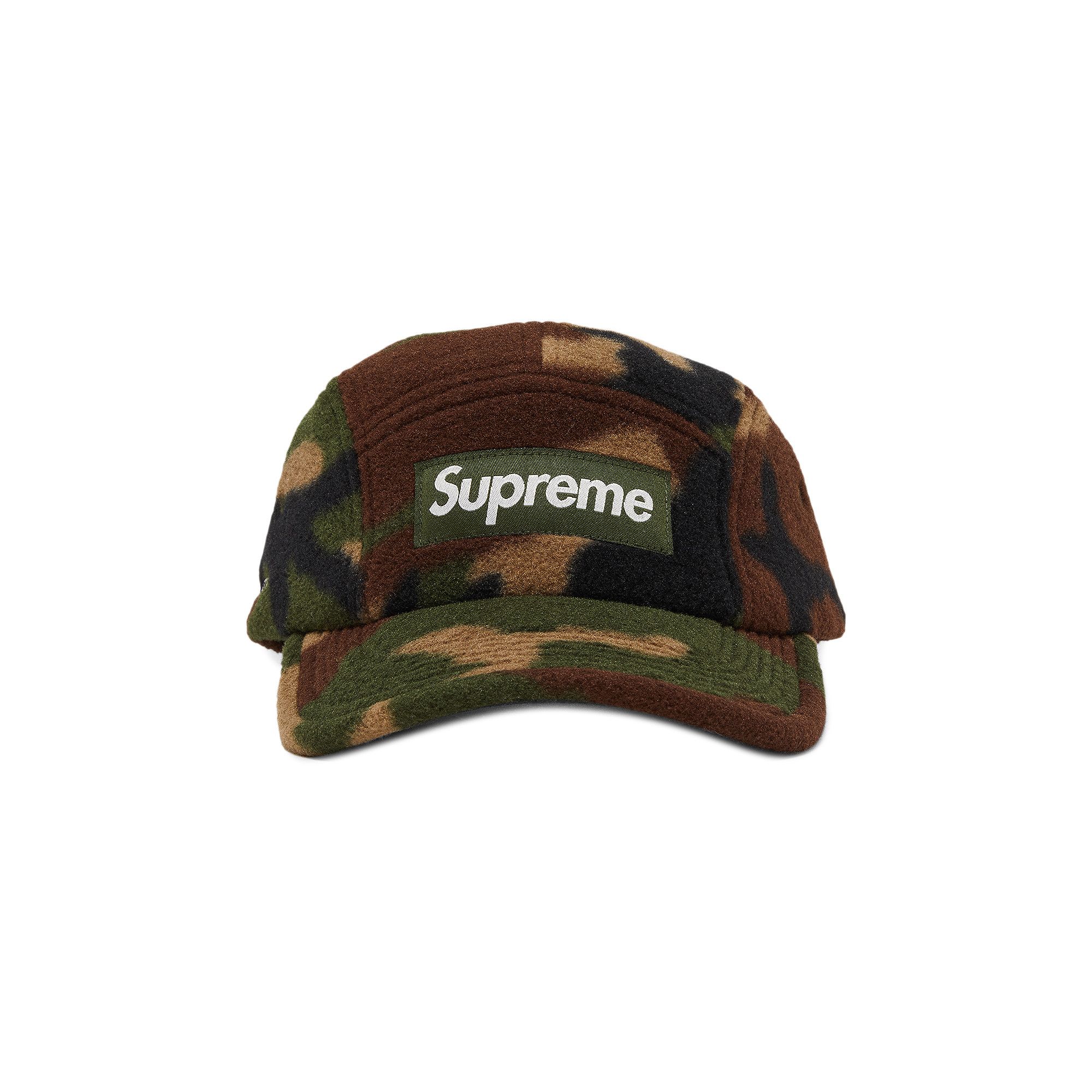 Buy Supreme x Polartec Camp Cap Woodland Camo FW22H115