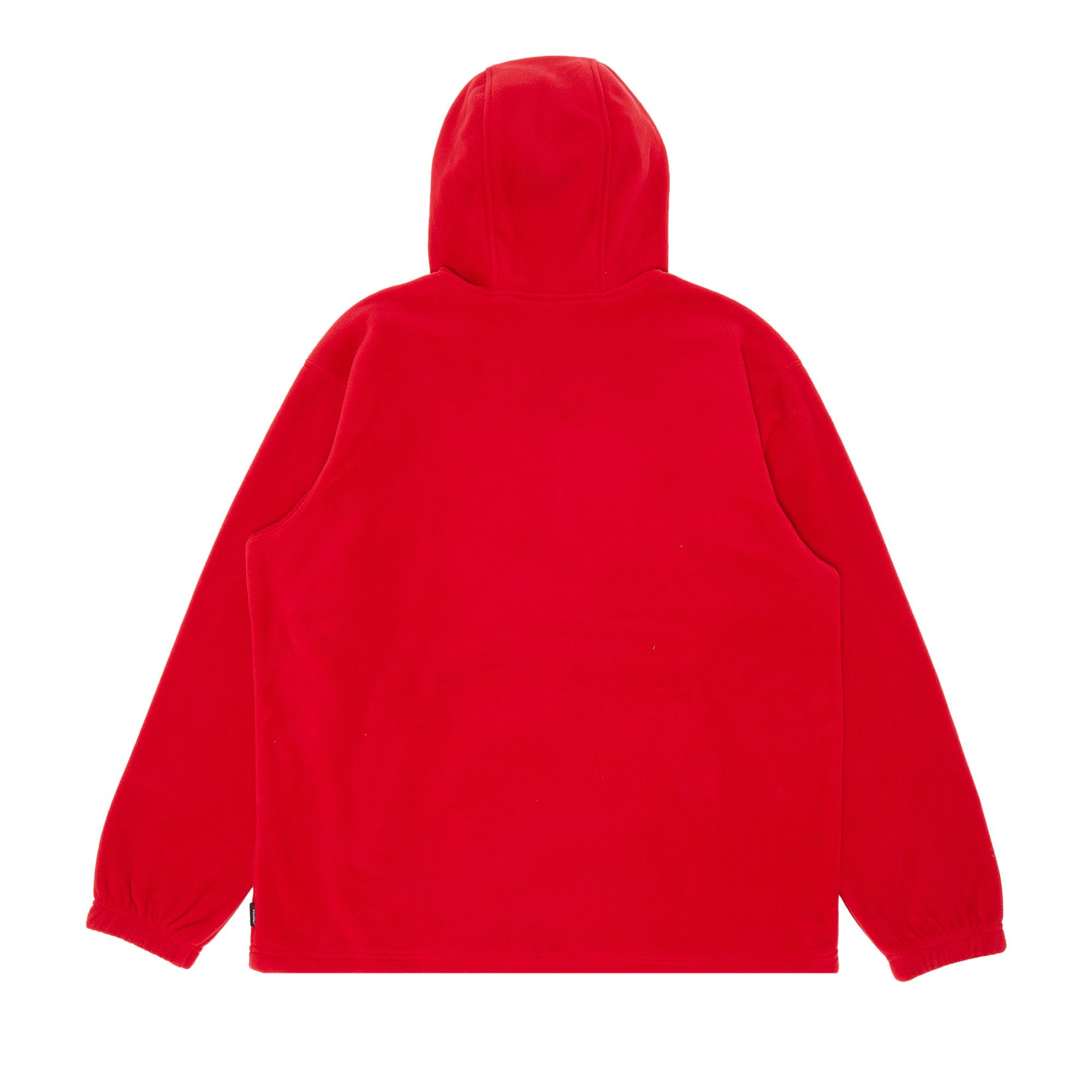 Supreme champion half zip windbreaker red top