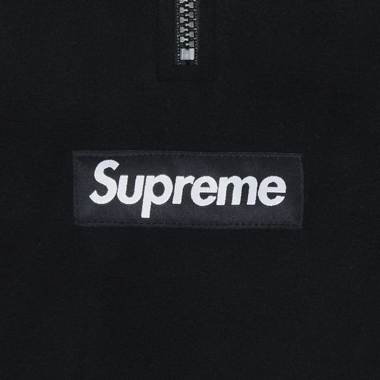 Supreme x Polartec Facemask Half Zip Pullover Black