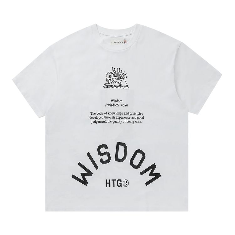 Honor The Gift Wisdom Tee White
