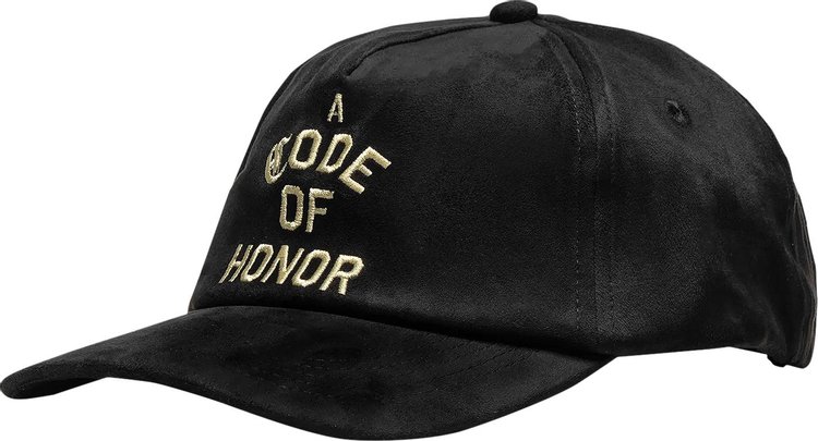 Honor The Gift Los Angeles Leather Cap 'Black'