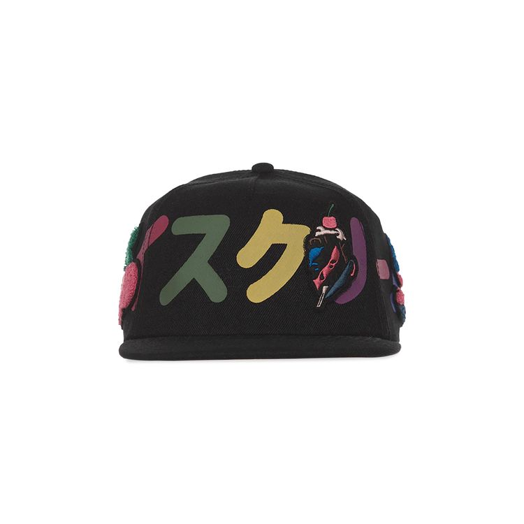 Icecream Long Time Snapback Black