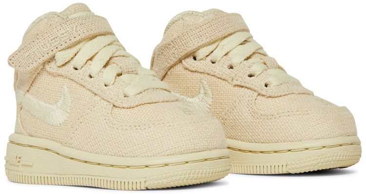 Nike Stussy x Air Force 1 Mid TD Fossil