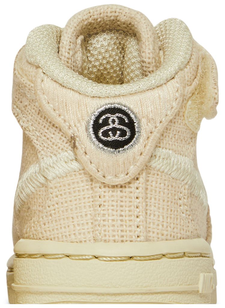 Nike Stussy x Air Force 1 Mid TD Fossil