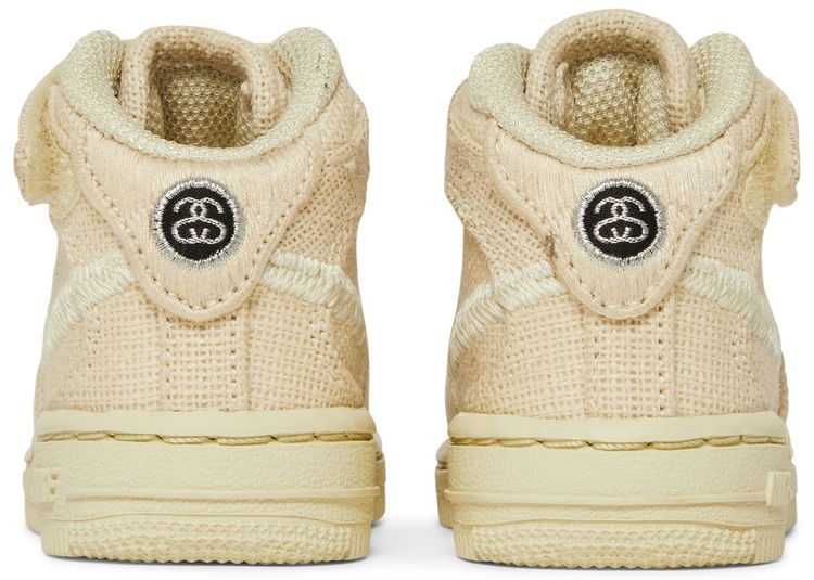 Nike Stussy x Air Force 1 Mid TD Fossil