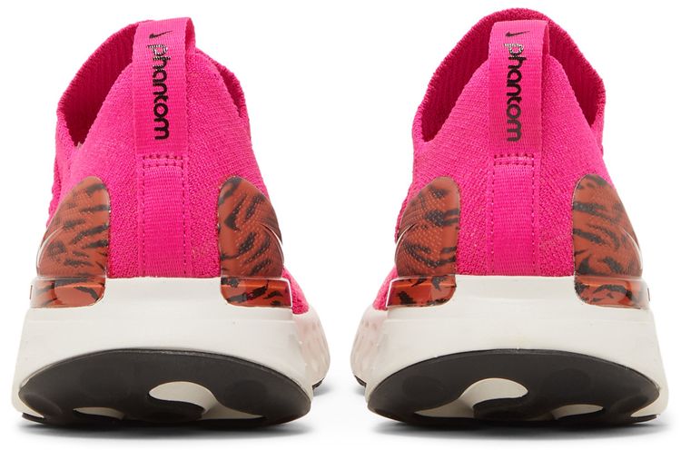Nike Wmns React Phantom Run Flyknit 2 Pink Prime Zebra