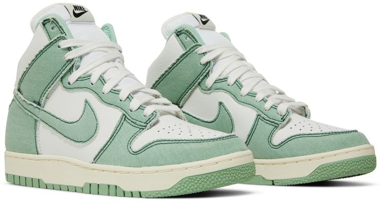 Wmns Dunk High 1985 Green Denim