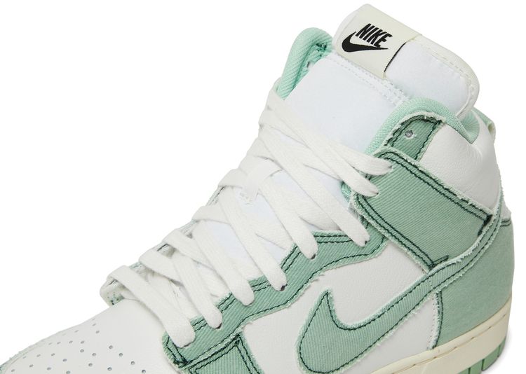 Wmns Dunk High 1985 Green Denim