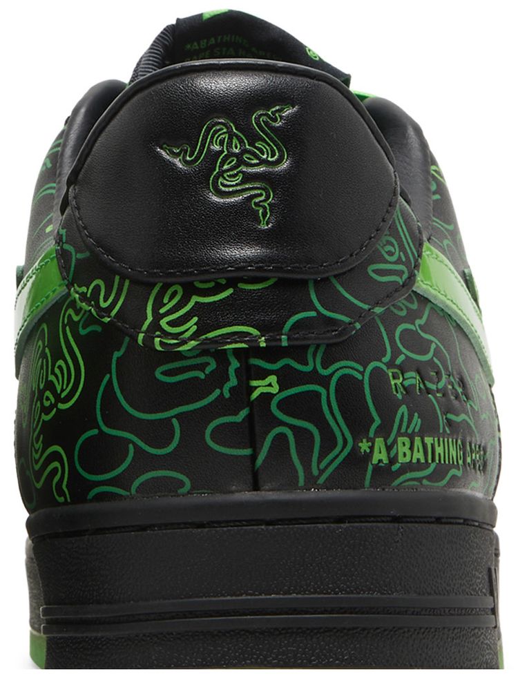 Razer x Bapesta Low M2 Neon Camo