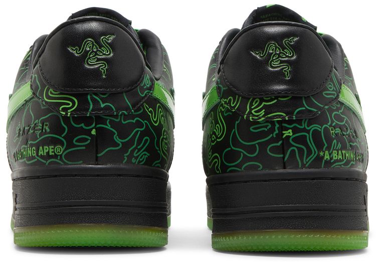 Razer x Bapesta Low M2 Neon Camo