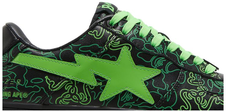 Razer x Bapesta Low M2 Neon Camo