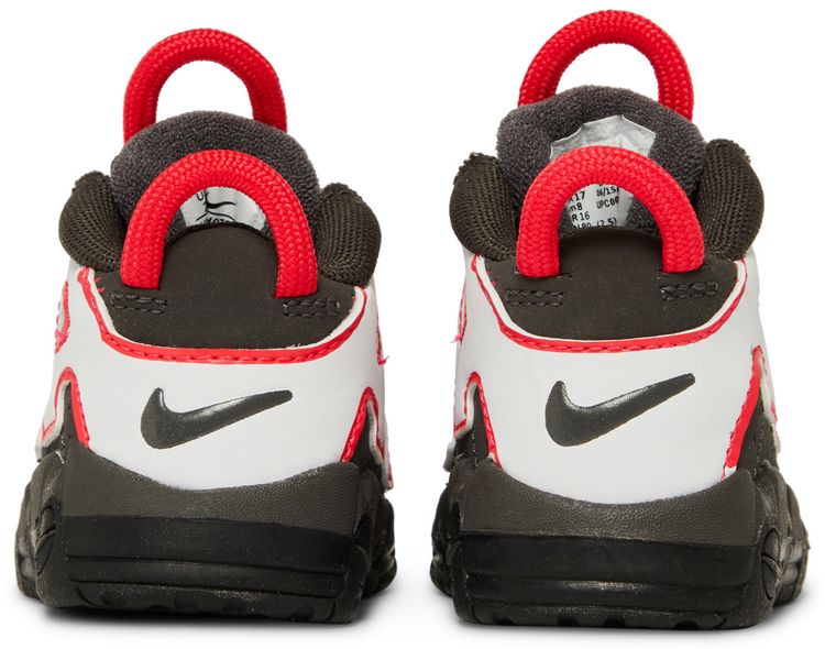 Nike Air More Uptempo TD Medium Ash Siren Red White