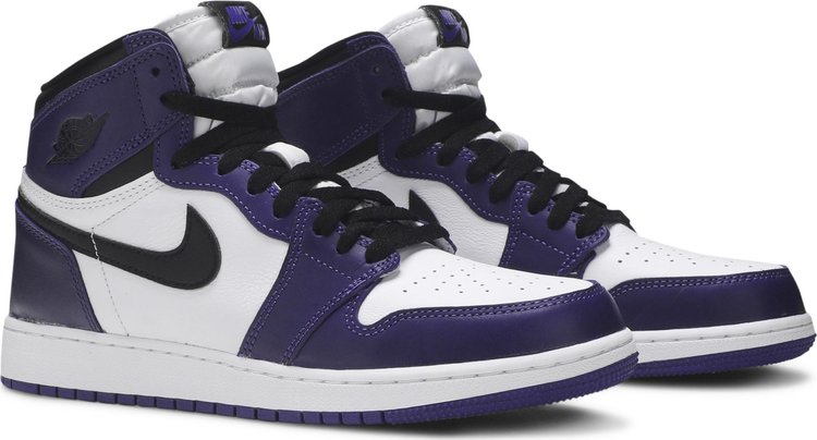 Air Jordan 1 Retro High OG GS Court Purple 20