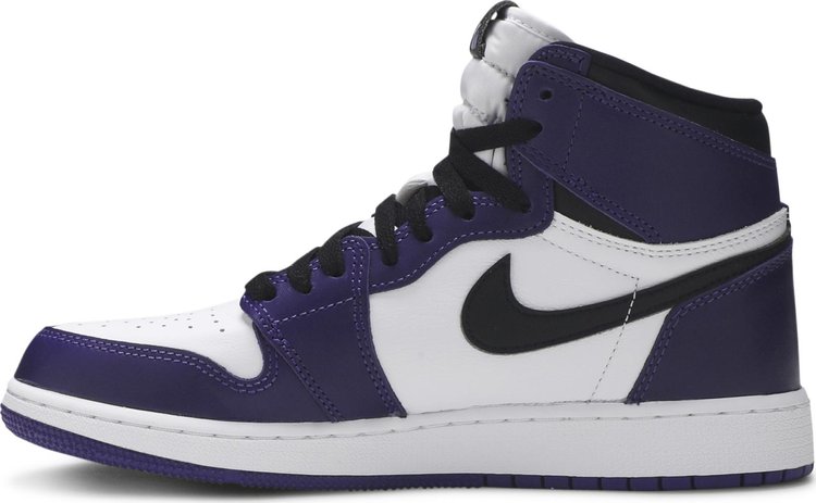 Air Jordan 1 Retro High OG GS Court Purple 20