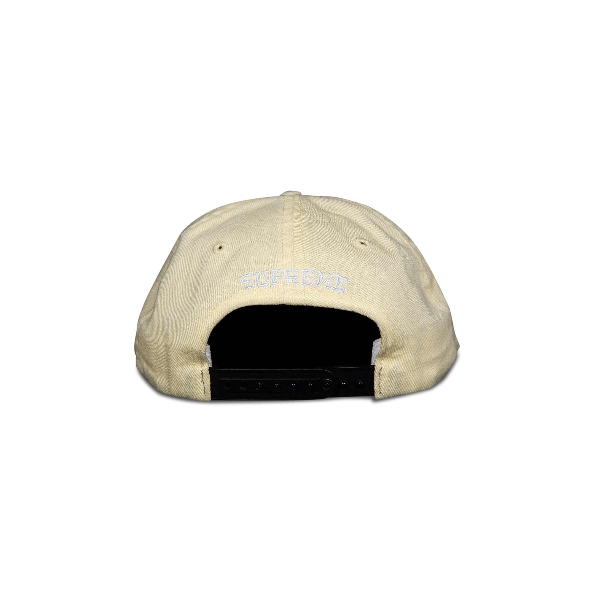 Buy Supreme Overlap 6-Panel 'Yellow' - SS17H17 YELLOW | GOAT