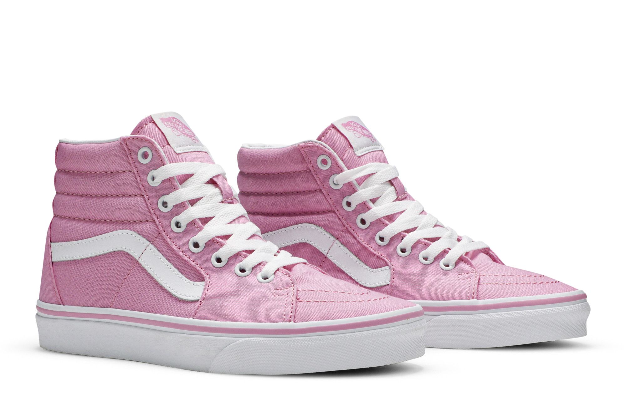 High top pink vans store