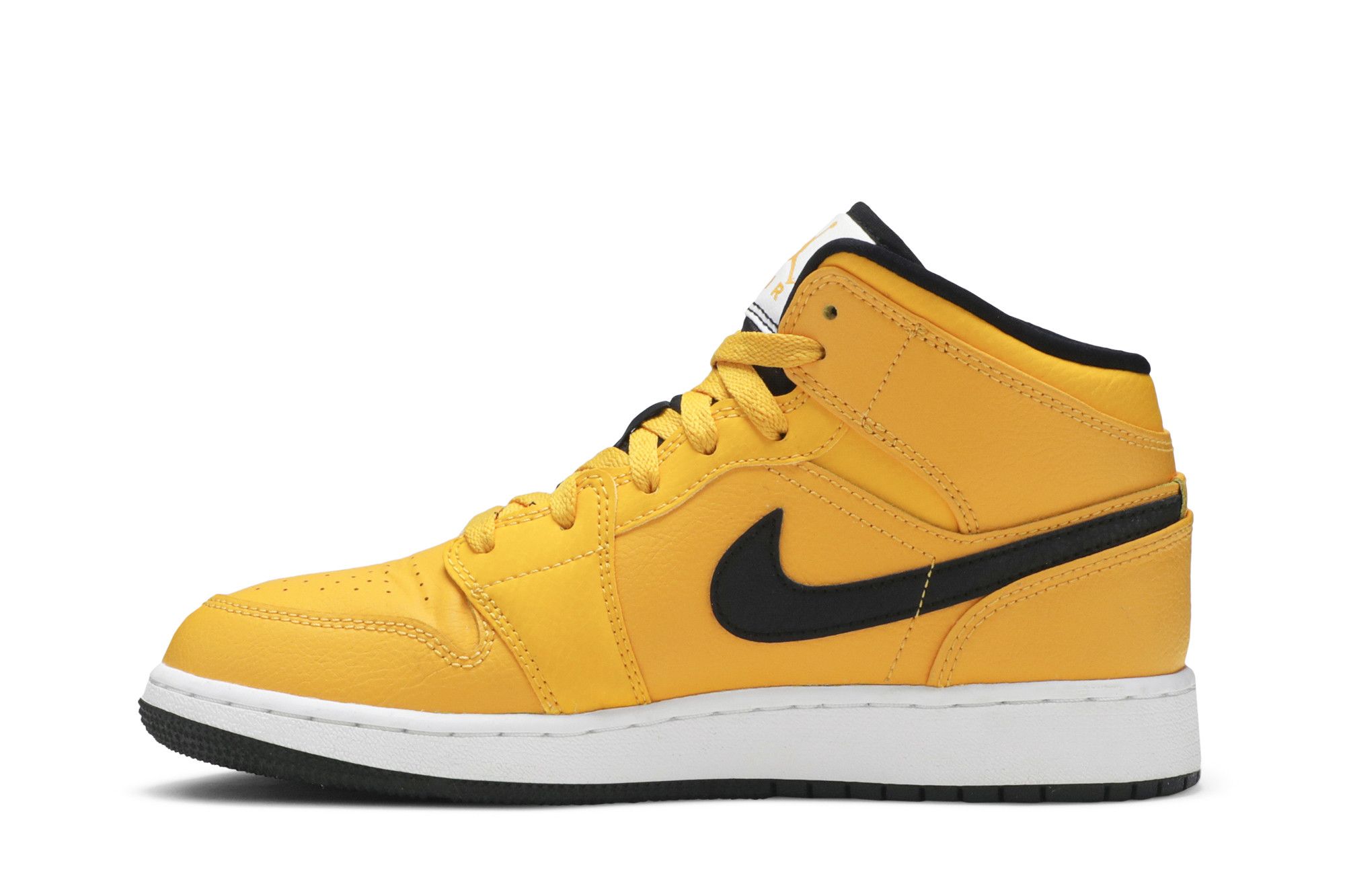 Achetez des Air Jordan 1 Mid GS University Gold 554725 700 GOAT FR