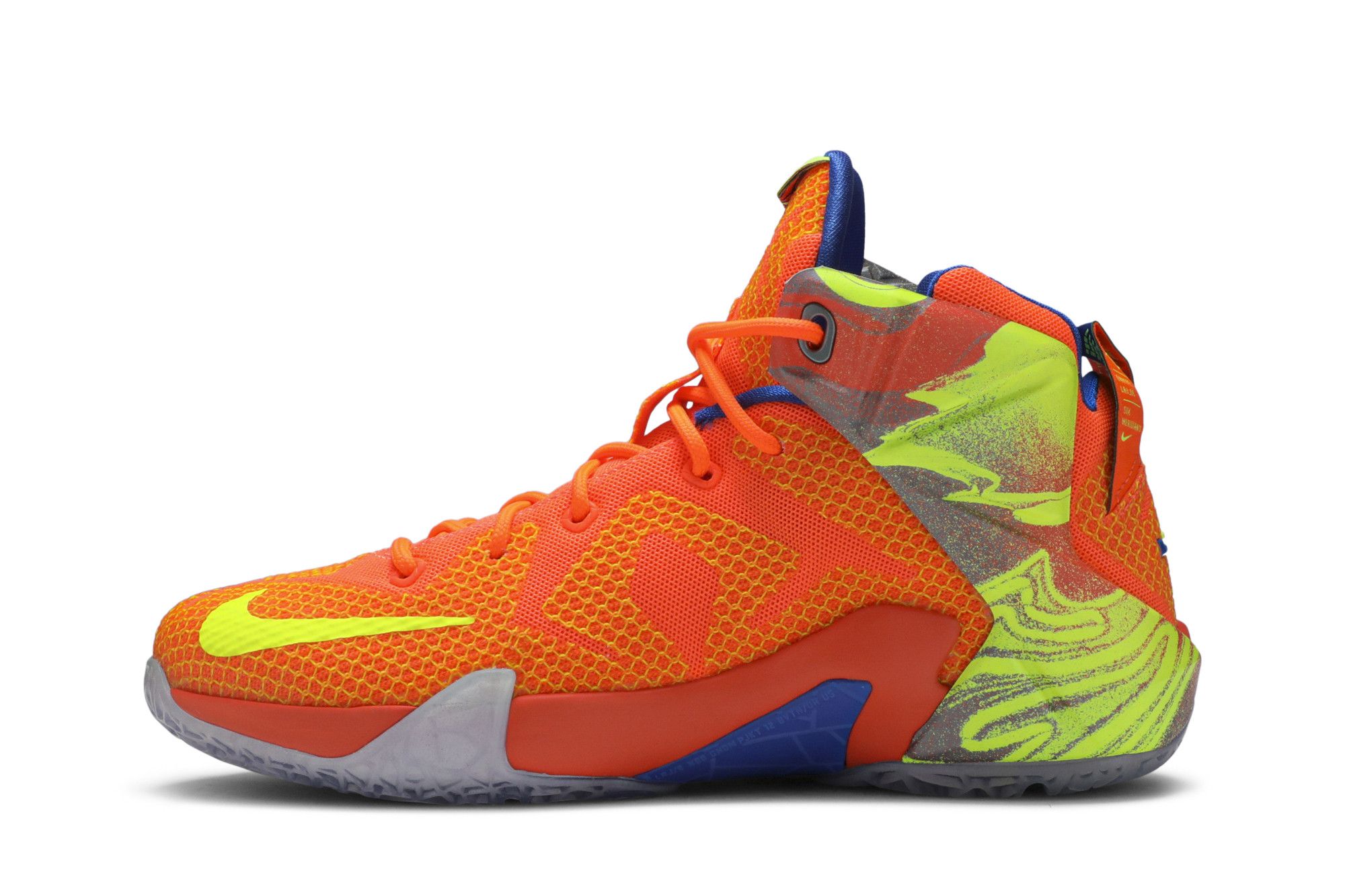 Lebron 12 orange volt outlet